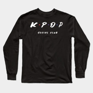 K-pop Korean Music Fans Social Club Long Sleeve T-Shirt